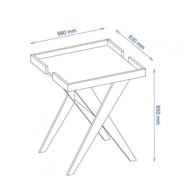 Mesa de Apoio Lateral Sweet Caemmun - 3