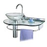 Lavabo 70X45cm Água Marinha C/Cuba 977-6 Cris Metal - 1