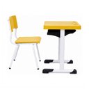 Ver mais imagens de Kit Escolar Individual – (Mesa e Cadeira) – Juvenil 06 a 09 Anos – Realplast - Cor Amarelo - 41083