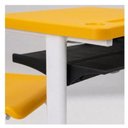 Ver imagem 4 de Kit Escolar Individual – (Mesa e Cadeira) – Juvenil 06 a 09 Anos – Realplast - Cor Amarelo - 41083