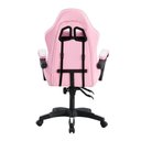 Ver imagem 5 de Cadeira Giratória Gamer Kl1 - Branco e Rosa