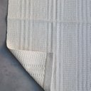 Ver imagem 3 de Tapete Artesanal Algodão Branco Linea 45x75