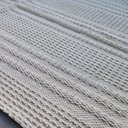 Ver imagem 2 de Tapete Artesanal Algodão Branco Linea 45x75