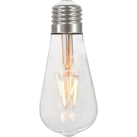 Lâmpada 4w Filamento Led ST64 2700K Vidro Claro Autovolt 17421 Taschibra