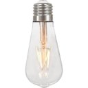 Ver imagem 1 de Lâmpada 4w Filamento Led ST64 2700K Vidro Claro Autovolt 17421 Taschibra