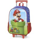 Ver imagem 3 de Kit Mochila Rodinha Lancheira Inantil Escolar Menino Super Mario Bros Cano Vermelho