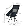 Cadeira Camping Pesca Dobrável Acampamento Praia Portatil Preto - 5