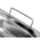 Ver imagem 2 de Cuba Gastronômica Inox GN 1/2x150 mm 9,5 L com alça