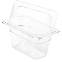 Ver imagem 1 de Cuba Gastronômica Policarbonato Gn 1/9x100 Mm com Tampa