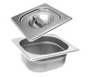 Ver imagem 2 de Conj 15 Cuba Gastronômica Inox GN 1/6x65 mm 1,0 L sem alça