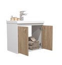 Ver imagem 3 de Kit Gabinete Banheiro Armario Cuba Pia com Espelheira - Bergamo