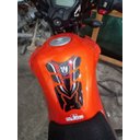 Ver imagem 2 de Protetor de Tanque Adesivo Moto Haojue Dk Laranja