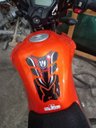 Ver imagem 2 de Protetor de Tanque Adesivo Moto Haojue Dk Laranja