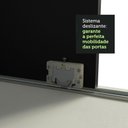 Ver imagem 7 de Guarda-roupa Casal Madesa Austin 4 Portas de Correr 3 Gavetas