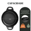 Ver imagem 4 de Travessa Redonda 22cm Alça de Ferro Panela Mineira