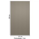 Ver imagem 3 de Painel para Tv até 60 Polegadas Ripado Gris Fosco 810006068 - Linea Brasil
