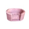 Cama Aurora para Cachorro e Gato Pet Veludo Rosa 80x60 Bz Home Decor - 2