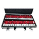 Ver imagem 2 de Jogo Fresa Para Tupia 24 Peças Vermelha 680400 Lee Tools