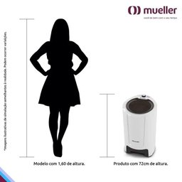 Centrífuga de Roupas Mueller Fit 15kg de Roupa Molhada Branc - 6