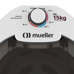 Centrífuga de Roupas Mueller Fit 15kg de Roupa Molhada Branc - 2