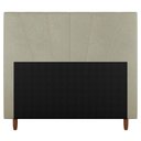 Ver imagem 3 de Cabeceira Casal Queen Size 160cm Linho Bege