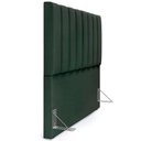 Ver imagem 2 de Cabeceira Cama Box Casal 140 Cm Dália W01 Linho Verde Musgo