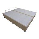 Ver imagem 3 de Cama Box Baú Viúva Linho Clean (128x188x35) - Castor