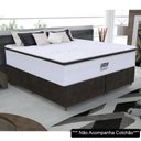 Ver imagem 2 de Base Para Cama Box Casal Queen Size Bipartido 158cm Suede Liso Tower NW Marrom - Gazin