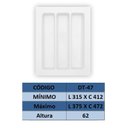 Ver imagem 3 de Divisor Organizador De Talher Para Gaveta Og-47 Branco