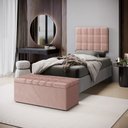Ver imagem 1 de Kit Painel Rana 100 e Calçadeira Alpha Veludo Aradecor