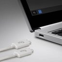 Ver imagem 4 de Cabo Reversível USB TIPO-C para USB TIPO-C de 1 Metro para Recarga e Sincronização - TC2TC Branco