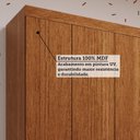 Ver imagem 5 de Guarda-Roupa Infantil 6 Portas 100% MDF 164cm Stellari Espresso Móveis Marrom/Cinamomo