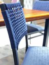 Ver imagem 3 de Kit 2 Cadeiras Área Externa Corda Náutica Azul - Brisa - Solare Móveis