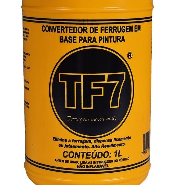 Convertedor De Ferrugem Cf-tf7 1 Litro - Tf7 - 4