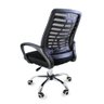 Cadeira de Escritório Ergonômica Secretária Giratória Altura Ajustável Office Tela Mesh Zebrada - 5