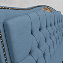 Ver imagem 3 de Cabeceira Cama Casal Queen Greta 160cm Estofada Linho Design Clássico
