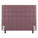 Ver imagem 3 de Cabeceira Cama Box Casal Queen Size Dahlia 160cm Com Frame Veludo Rosê - Desk Design