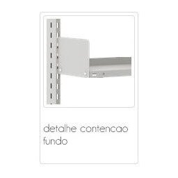 Estante Biblioteca de Parede com 06 bandejas para livros - 3