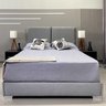 Cama Moderna Luxo com Cabeceira Módena Linho Rbl:queen/linho Cinza - 3