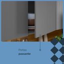 Ver imagem 5 de Cozinha (com Balcão com Tampo) 9 Portas 1 Gaveta Line Gris/gris/cp-freijo - Ssx Multicoisas