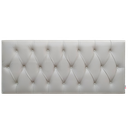 Ver imagem 3 de Cabeceira Estofada Queen Capitonê Luna Corino Bege 160 X 60 cm RBL