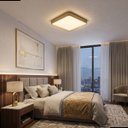 Ver imagem 4 de Plafon Viena Led Dourado 30w Acrílico Moderno Bivolt 30cm Luz Quente Fria e Neutra