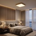 Ver imagem 3 de Plafon Viena Led Dourado 30w Acrílico Moderno Bivolt 30cm Luz Quente Fria e Neutra