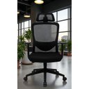 Ver imagem 7 de Cadeira de Escritório Presidente Elite - Preta