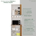 Ver imagem 6 de Armário Paneleiro Torre Quente Pérola Branco/Cinamomo