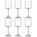 Ver imagem 1 de Jogo de 6 Tacas para Vinho Tinto Buteo em Cristal Ecologico 350ml A21,7cm Bohemia 58730