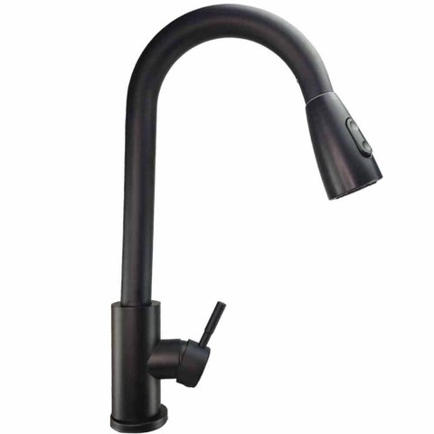 Torneira Pull Down Goumert Monocomando Agua Quente Fria Flexivel