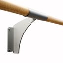 Ver imagem 1 de Ballet Barra Fixa Madeira 3 M (38 Mm Diâmetro) Completa