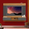 Painel Para Tv 75 Polegadas Suspenso Nature Chumbo Shop Jm - 1