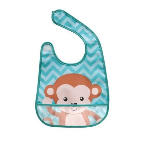 Babador Impermeável Macaco - Buba Baby